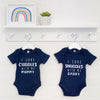 I Love …With My Mummy And Daddy Personalised Babygrows - Lovetree Design