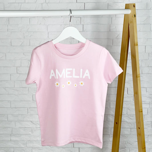 Daisy Personalised Girls T Shirt - Lovetree Design