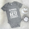 Grandma Gives The Best Cuddles Personalised Babygrow - Lovetree Design