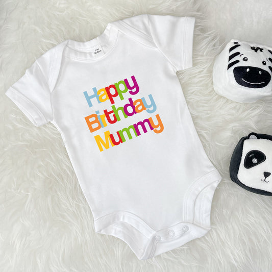 Happy Birthday Babygrow - Lovetree Design