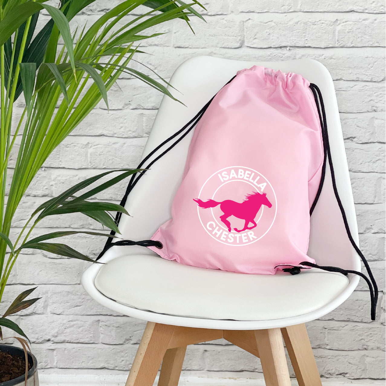 Girls Horse Riding Hat Bag/Gym Bag - Lovetree Design