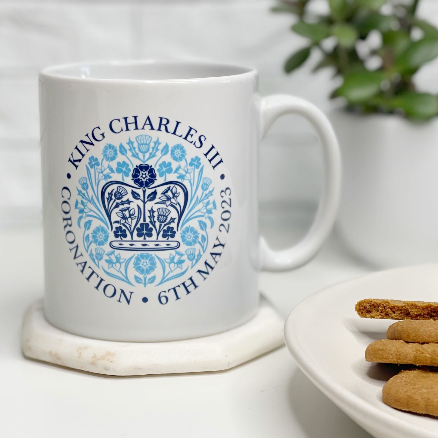 Kings Coronation Mug Official Emblem