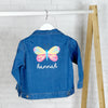 Butterfly Personalised Baby/Kids Denim Jacket - Lovetree Design