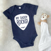 My Daddy Rocks Babygrow - Lovetree Design