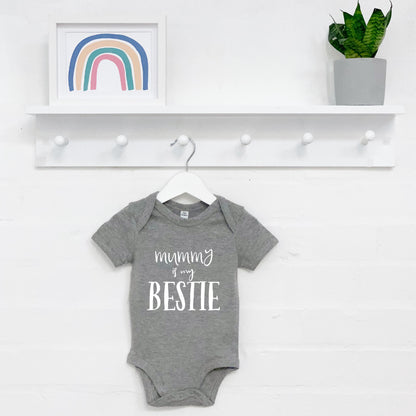 Mummy Is My Bestie Babygrow - Lovetree Design