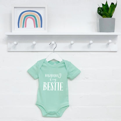 Mummy Is My Bestie Babygrow - Lovetree Design