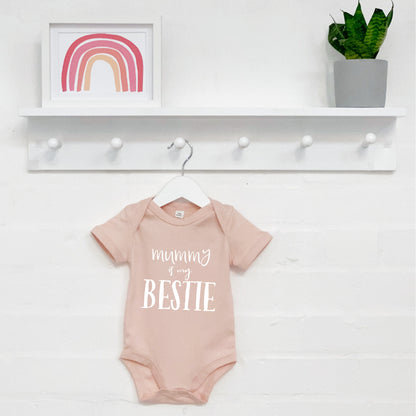 Mummy Is My Bestie Babygrow - Lovetree Design