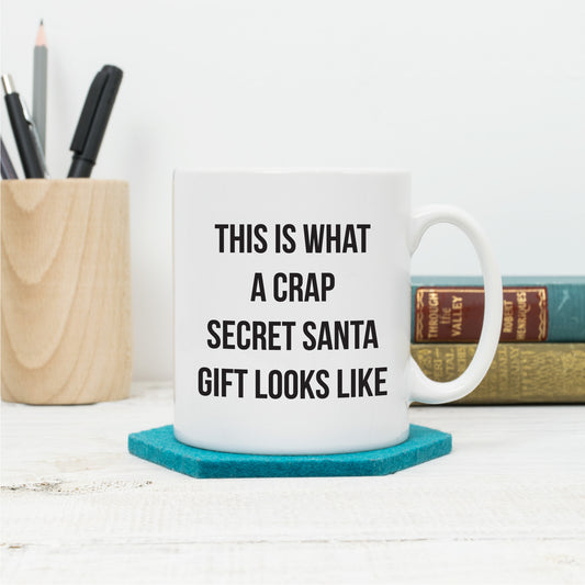 Crap Secret Santa Gift Mug - Lovetree Design