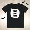 Personalised Men's Halloween Speech Bubble T Shirt - Lovetree Design