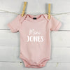'Mini' Personalised Babygrow Gift For New Baby - Lovetree Design