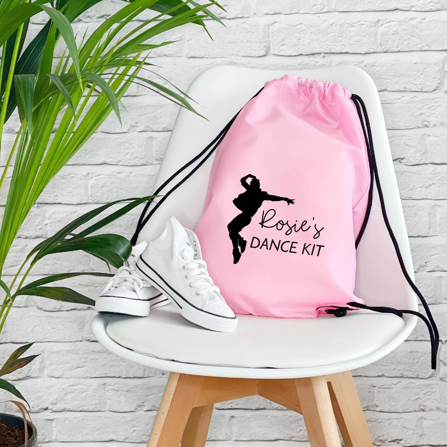 Modern Dance Personalised Drawstring Dance Bag