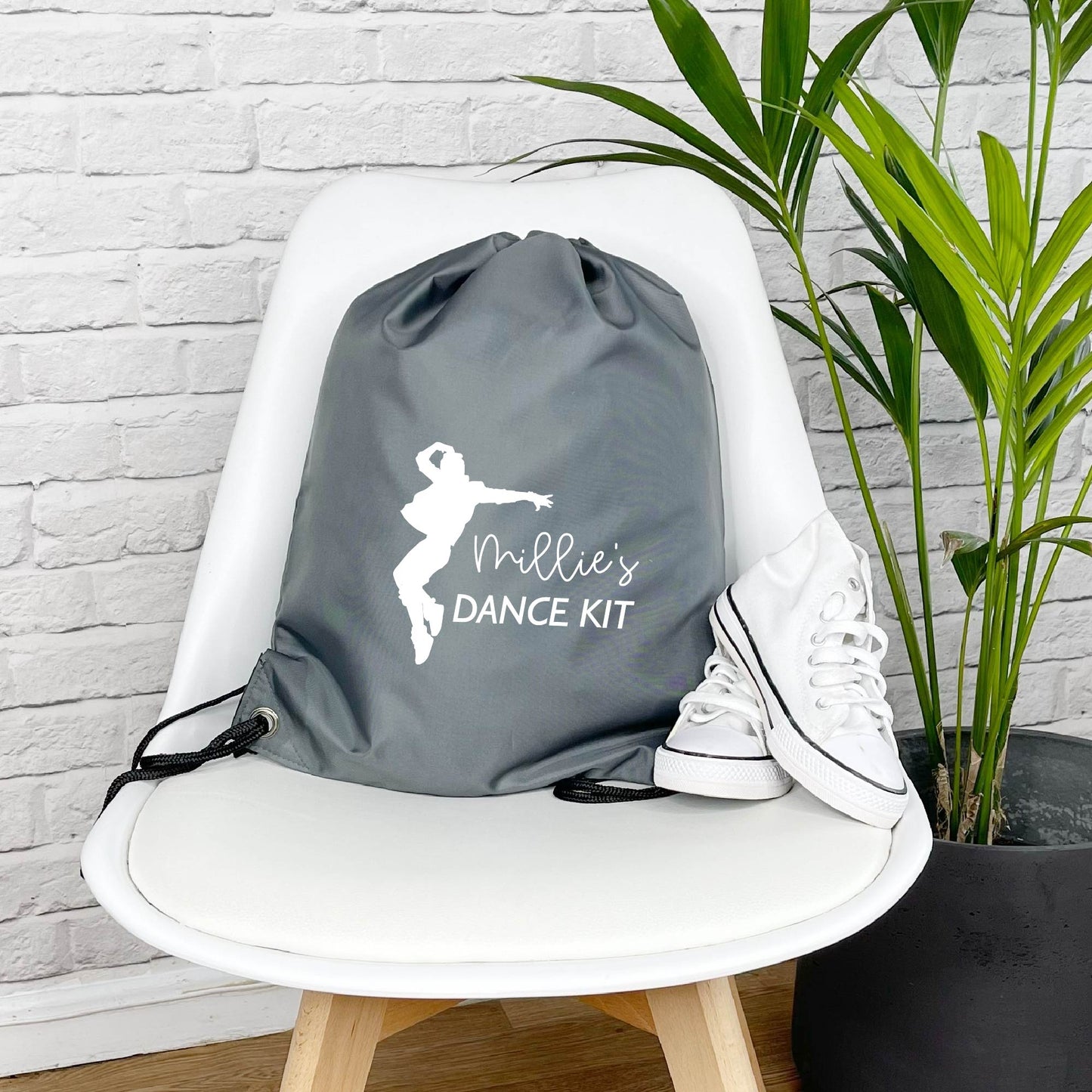 Modern Dance Personalised Drawstring Dance Bag