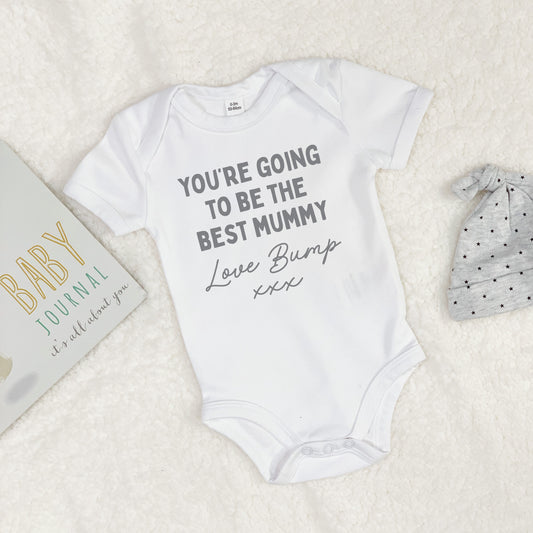 Mummy To Be Babygrow. You'll Be The Best Mummy - Lovetree Design