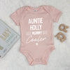 Auntie, Like Mummy But Cooler Babygrow - Lovetree Design