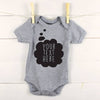 Baby's Thoughts Personalised Babygrow - Lovetree Design
