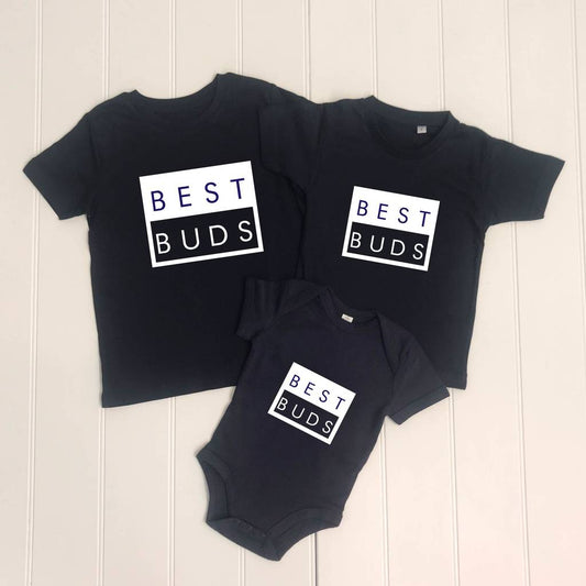 Best Buds Matching Three T Shirt Set - Lovetree Design