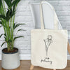 Birth Flower Personalised Tote Bag - Lovetree Design