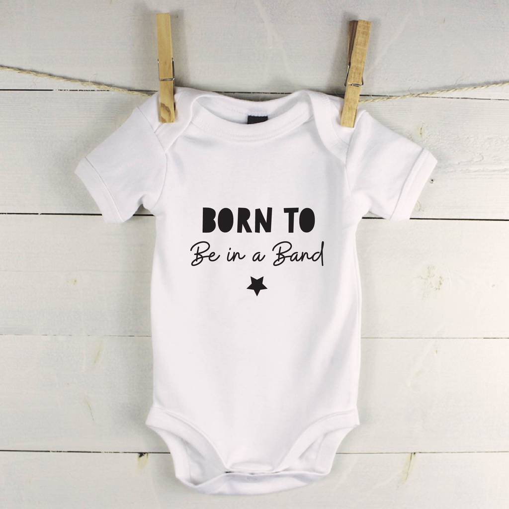 Born To… Personalised Babygrow - Lovetree Design