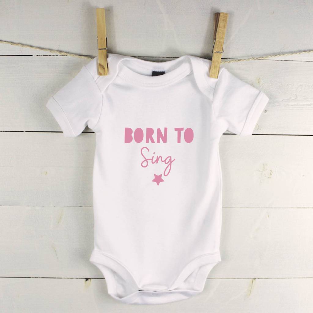 Born To… Personalised Babygrow - Lovetree Design