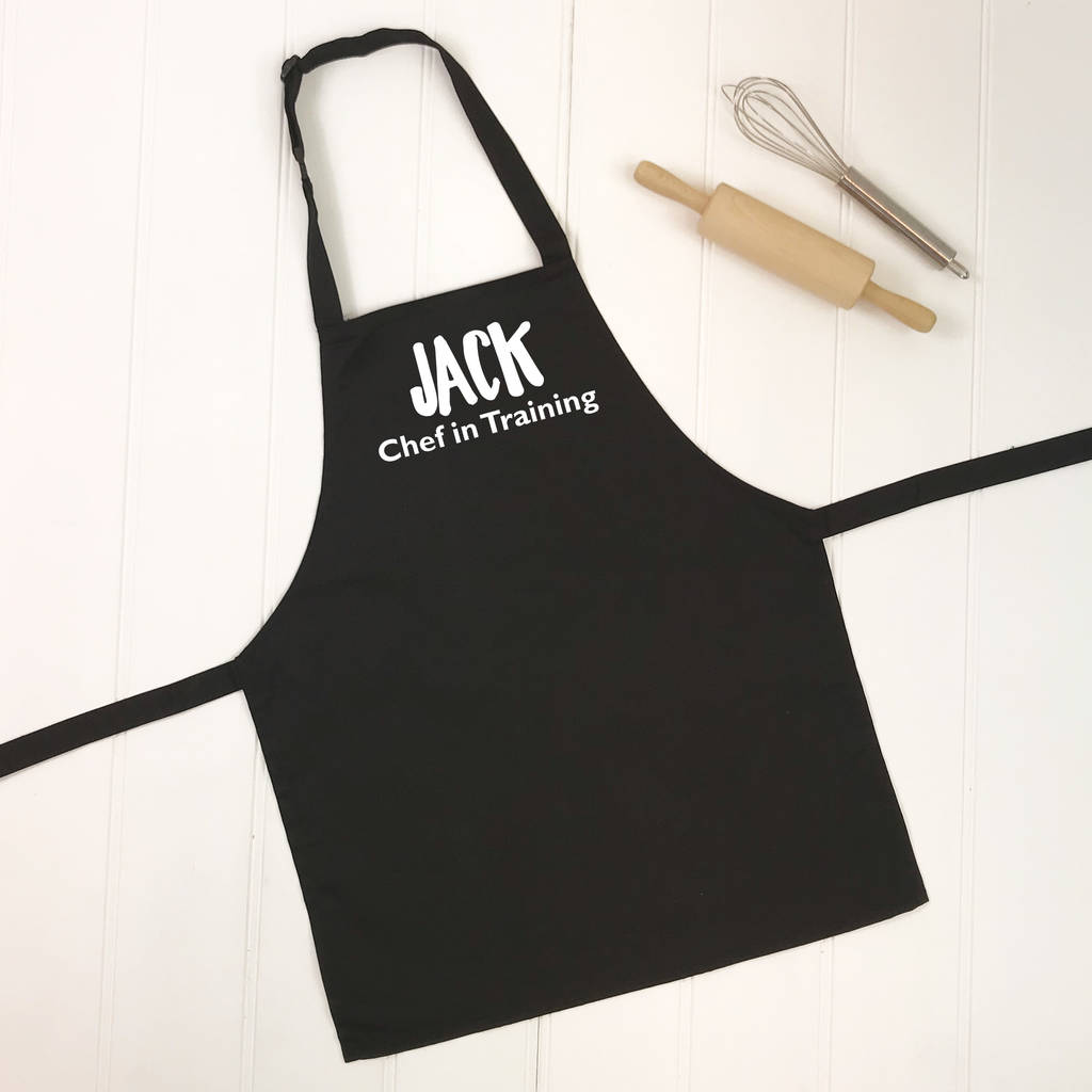 Chef In Training Personalised Kids Apron - Lovetree Design