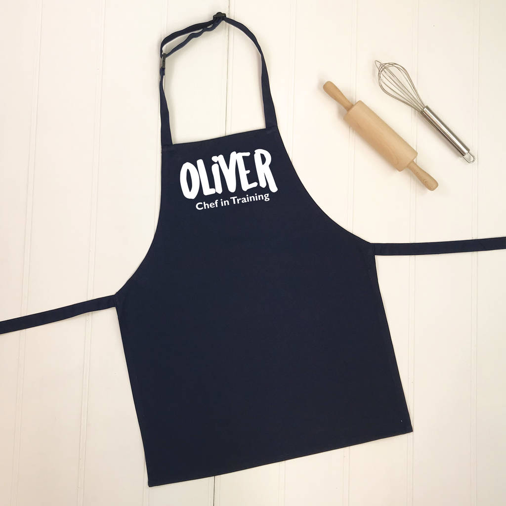 Chef In Training Personalised Kids Apron - Lovetree Design