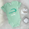Crocodile Babygrow Personalised With Name - Lovetree Design