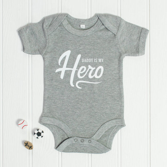 Daddy is my Hero Babygrow - Lovetree Design