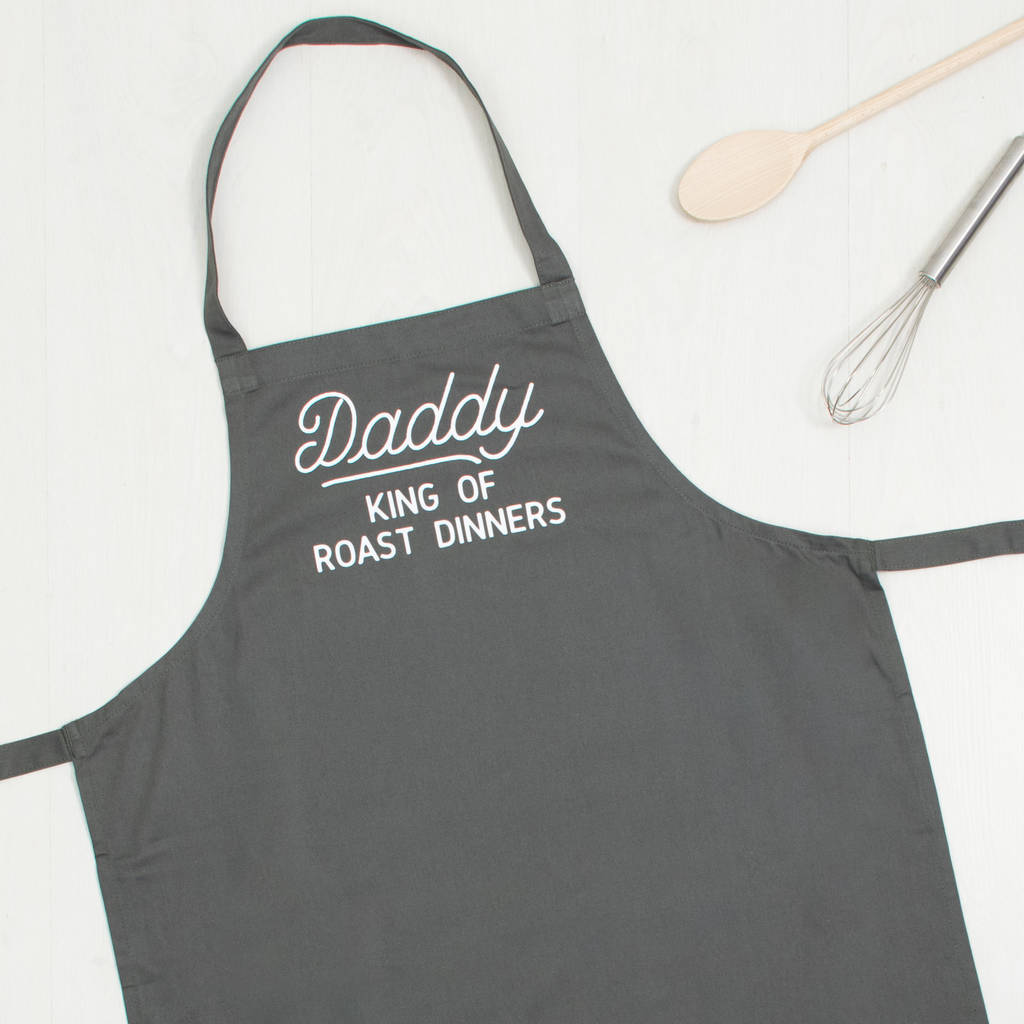 Daddy 'King Of' Personalised Apron - Lovetree Design