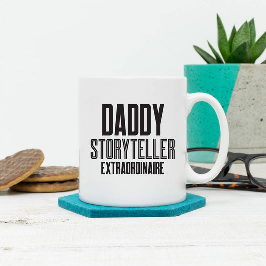 Daddy Storyteller Extraordinaire Personalised Mug - Lovetree Design