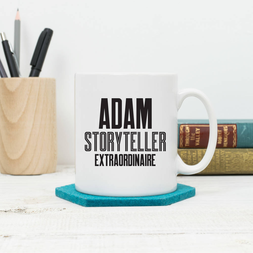 Daddy Storyteller Extraordinaire Personalised Mug - Lovetree Design