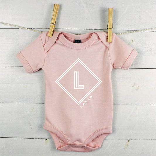 Diamond Personalised Babygrow - Lovetree Design
