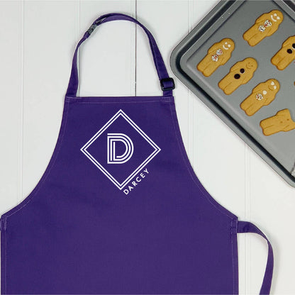 Diamond Personalised Kids Apron - Lovetree Design