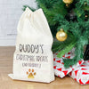Doggy Christmas Treats Personalised Santa Sack/Bag - Lovetree Design