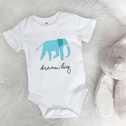 Elephant Dream Big Jungle Babygrow - Lovetree Design