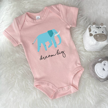 Elephant Dream Big Jungle Babygrow - Lovetree Design