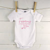 Famous In … Personalised Location Babygrow - Lovetree Design