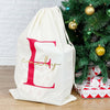 Festive Personalised Santa Sack With Name Initial - Lovetree Design