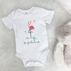 Flamingo Be Fabulous Jungle Babygrow - Lovetree Design