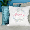 Pastel Floral Personalised Cushion - Lovetree Design