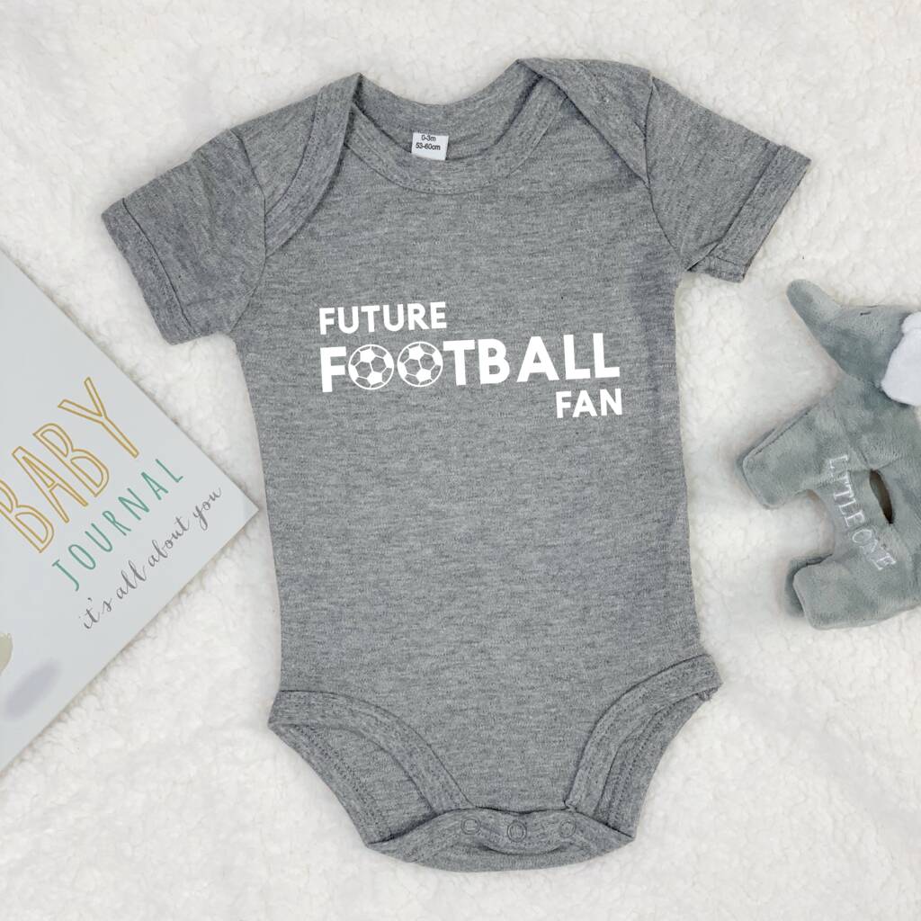 Future Football Fan Babygrow - Lovetree Design