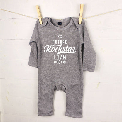 Future Rockstar Personalised Babygrow For Music Lovers - Lovetree Design