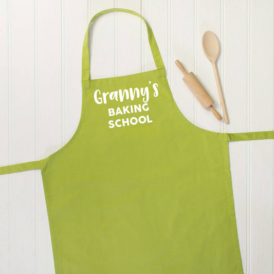 Granny's Baking School Personalised Apron - Lovetree Design