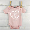 Happy 1st Mother's Day In Heart Babygrow - Lovetree Design