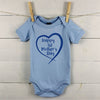 Happy 1st Mother's Day In Heart Babygrow - Lovetree Design