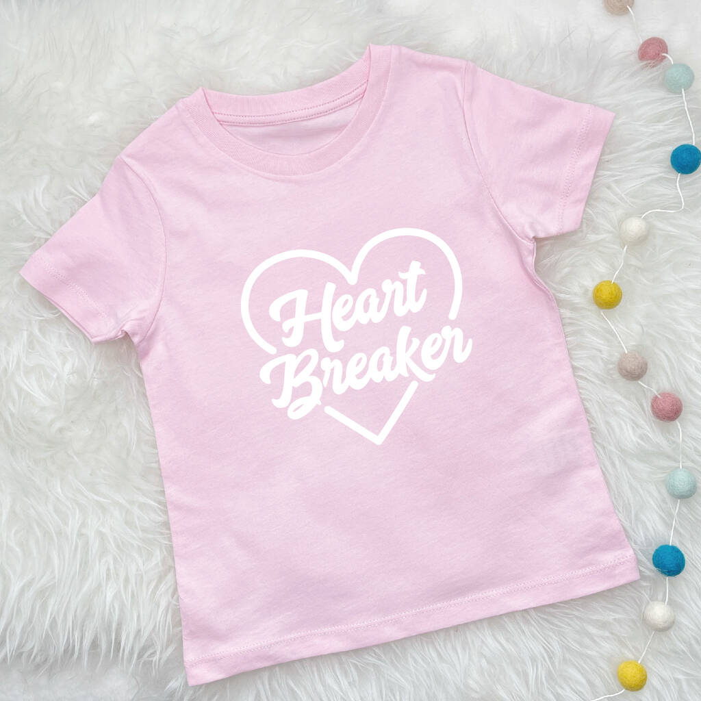 Heart Breaker Kids T Shirt - Lovetree Design