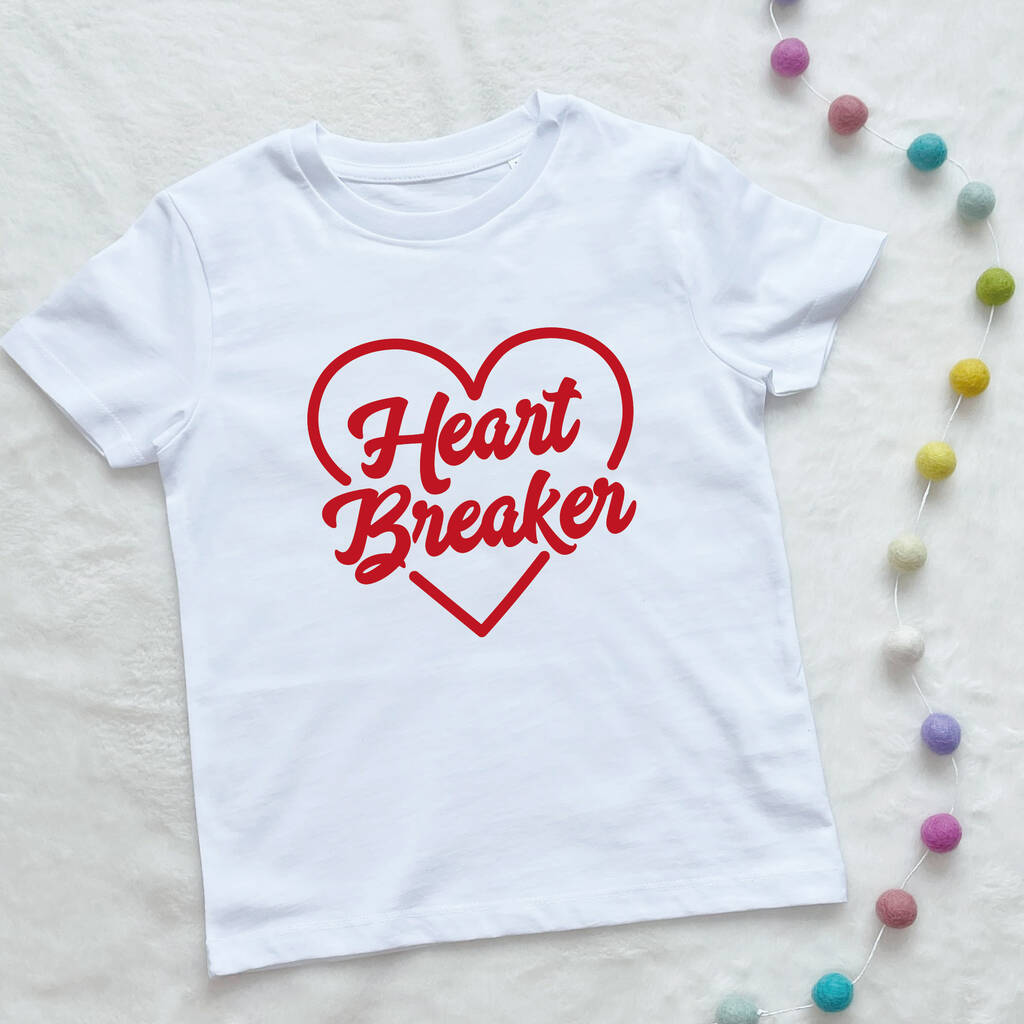 Heart Breaker Kids T Shirt - Lovetree Design