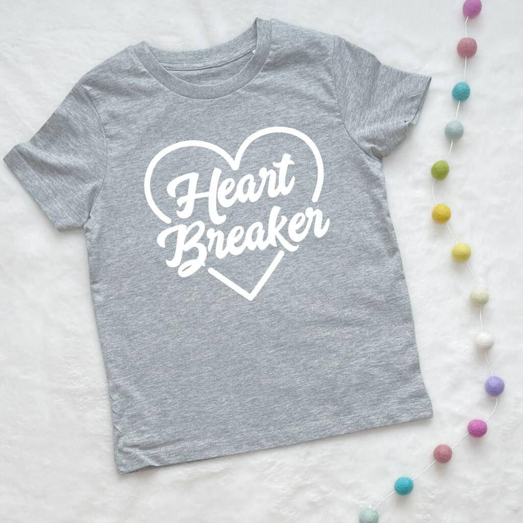 Heart Breaker Kids T Shirt - Lovetree Design