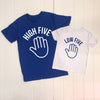 High Five Low Five Father And Son T Shirt Set - Lovetree Design