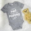 I Can't Wait To Meet You Mummy Babygrow - Lovetree Design