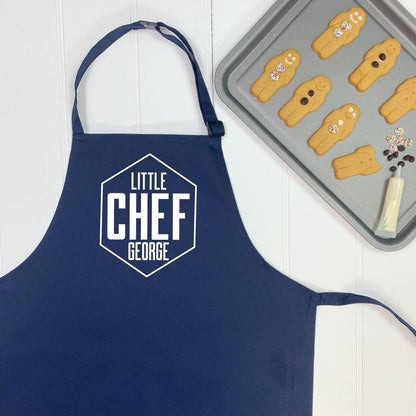 Little Chef Personalised Hexagon Kids Apron - Lovetree Design